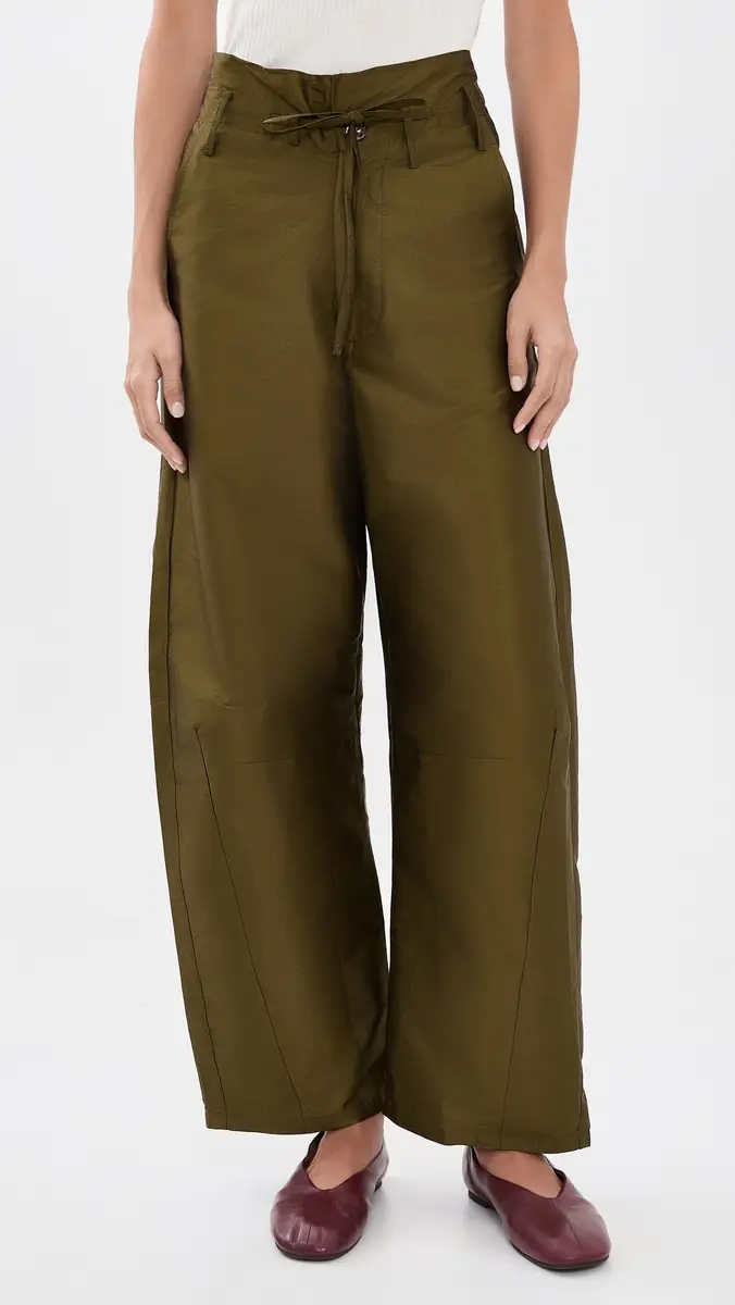 CHAN LUU Techno Taffeta Barrel Pants | Thumbnail 2 CHAN LUU Techno Taffeta Barrel Pants | Thumbnail 2