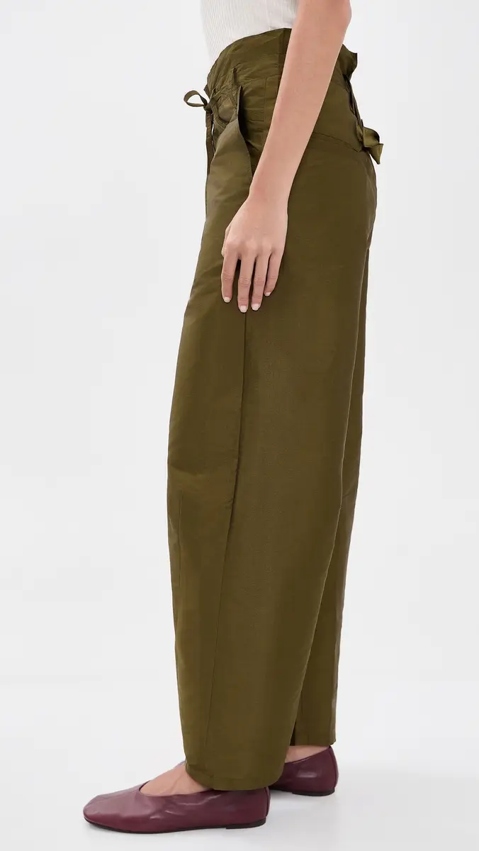CHAN LUU Techno Taffeta Barrel Pants | Thumbnail 4 CHAN LUU Techno Taffeta Barrel Pants | Thumbnail 4