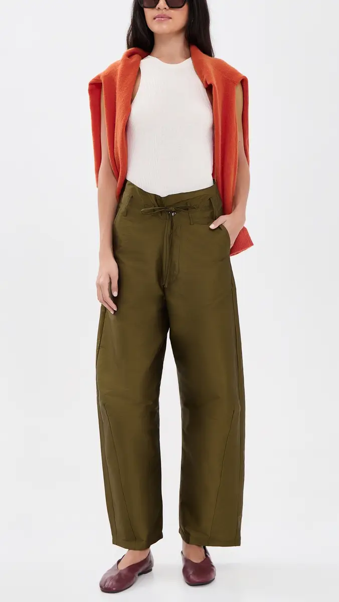 CHAN LUU Techno Taffeta Barrel Pants | Thumbnail 5 CHAN LUU Techno Taffeta Barrel Pants | Thumbnail 5