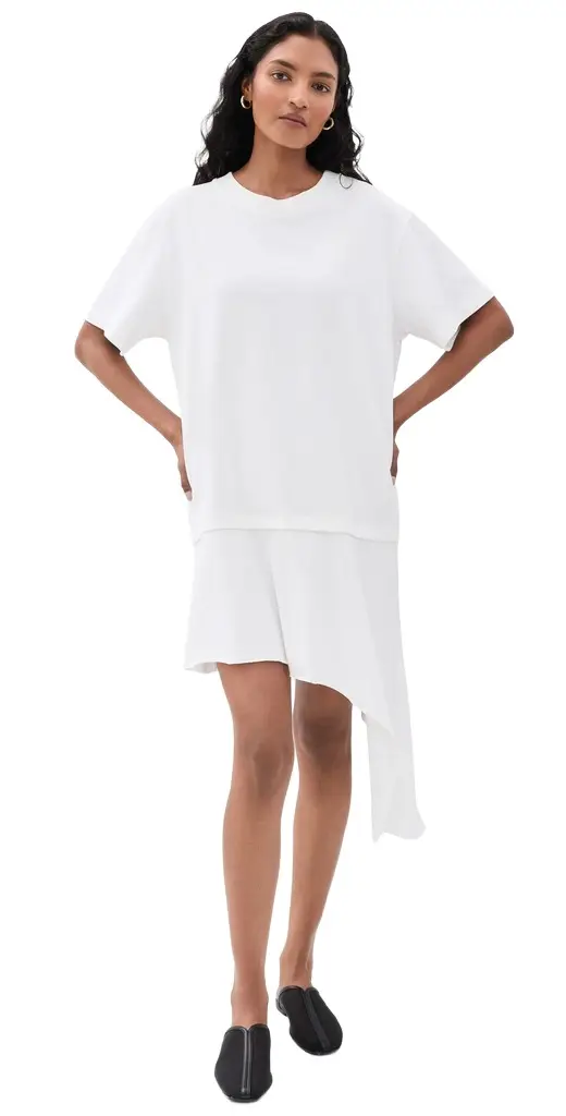 St. Agni Layered Tee Mini Dress
