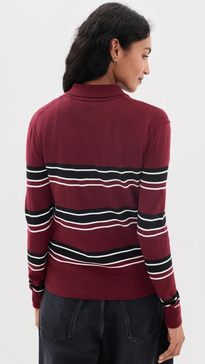 Canada Goose Melrose Long Sleeve Knit Polo Top | Thumbnail 3 Canada Goose Melrose Long Sleeve Knit Polo Top | Thumbnail 3