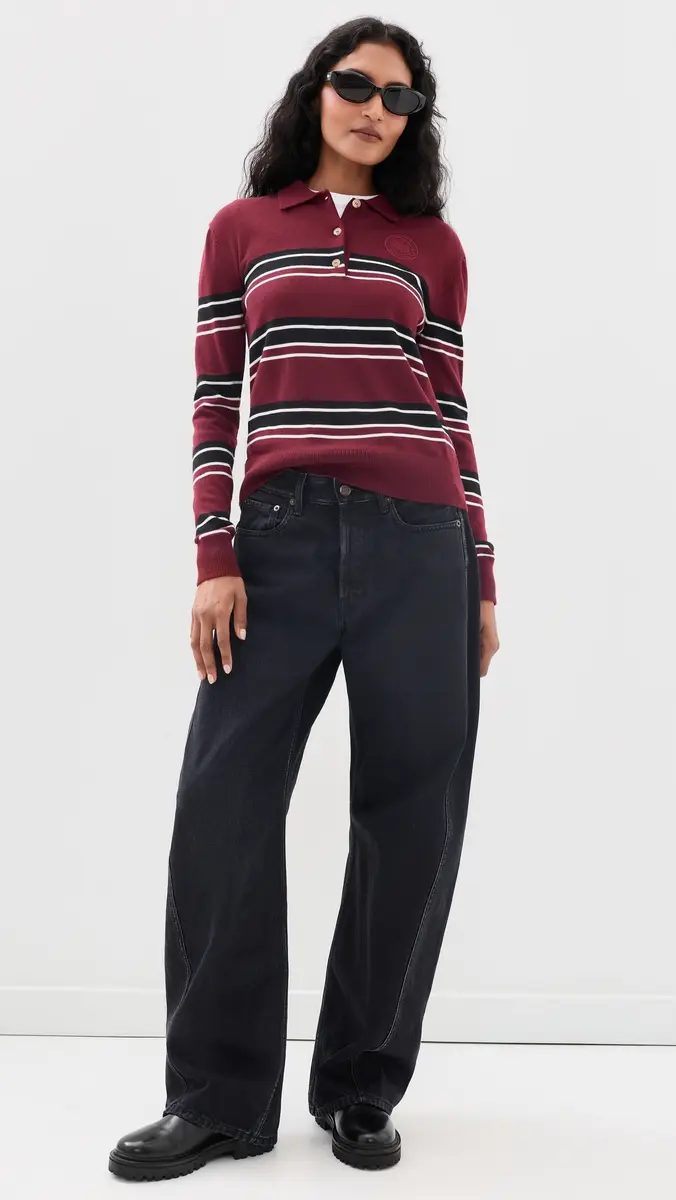 Canada Goose Melrose Long Sleeve Knit Polo Top | Thumbnail 5 Canada Goose Melrose Long Sleeve Knit Polo Top | Thumbnail 5