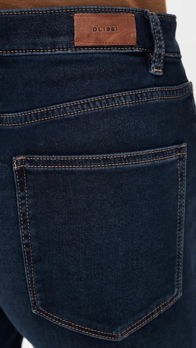 DL1961 Karmine Refined Wide Leg Jeans: High Rise 32' | Thumbnail 6 DL1961 Karmine Refined Wide Leg Jeans: High Rise 32' | Thumbnail 6
