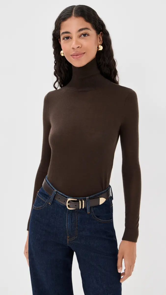 Co Long Sleeve Cashmere Turtleneck | Thumbnail 2 Co Long Sleeve Cashmere Turtleneck | Thumbnail 2