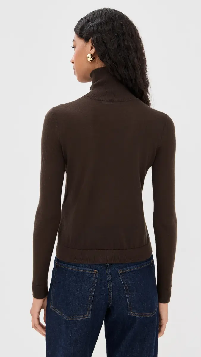 Co Long Sleeve Cashmere Turtleneck | Thumbnail 3 Co Long Sleeve Cashmere Turtleneck | Thumbnail 3