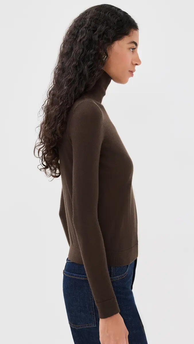 Co Long Sleeve Cashmere Turtleneck | Thumbnail 4 Co Long Sleeve Cashmere Turtleneck | Thumbnail 4