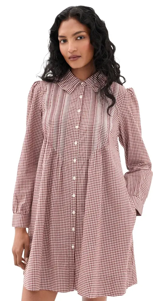 Birds of Paradis Olive Dress