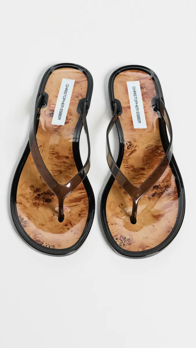 Christopher Esber Jo Jelly Flip Flops | Thumbnail 2 Christopher Esber Jo Jelly Flip Flops | Thumbnail 2