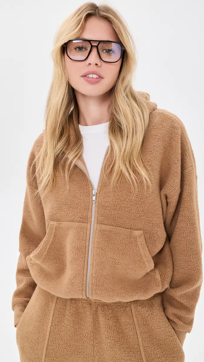 Asher Rosie Reversed Zip-Up Hoodie | Thumbnail 2 Asher Rosie Reversed Zip-Up Hoodie | Thumbnail 2
