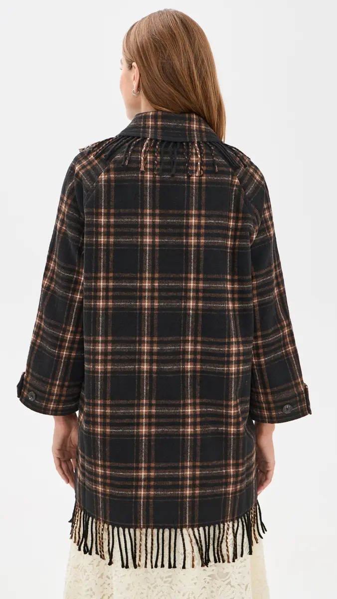 The Great. THE GREAT. The Fringe Coat | Thumbnail 3 The Great. THE GREAT. The Fringe Coat | Thumbnail 3