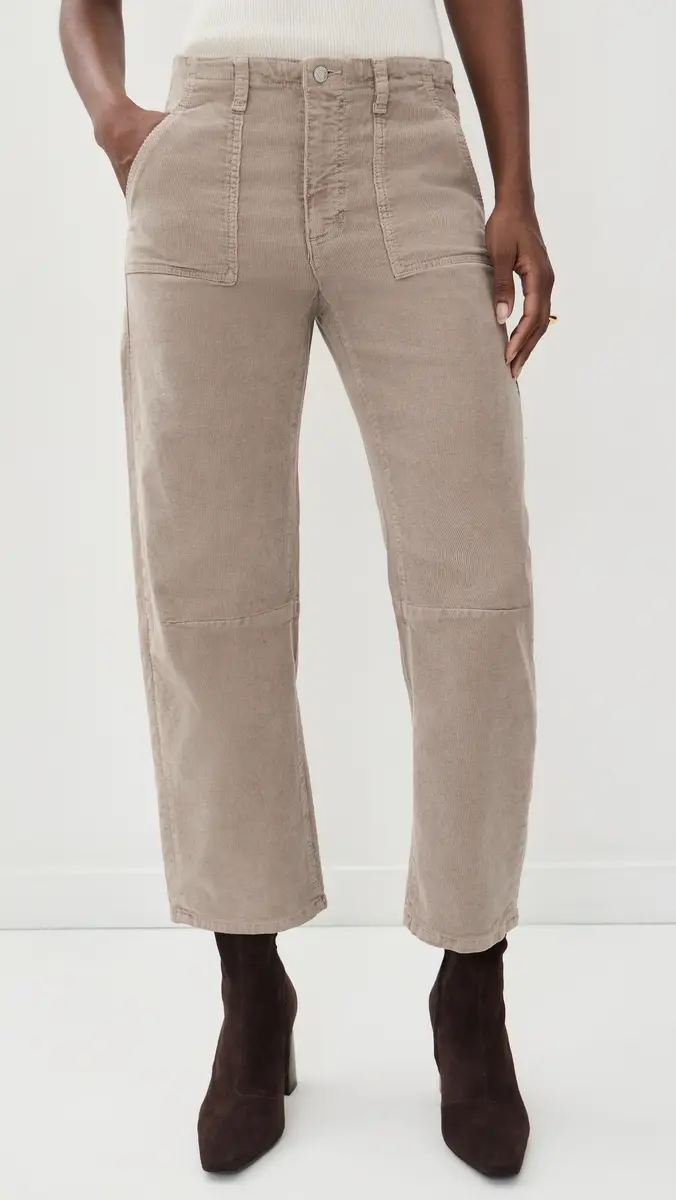 Le Jean Corduroy Utility Soft Barrel Pants | Thumbnail 2 Le Jean Corduroy Utility Soft Barrel Pants | Thumbnail 2