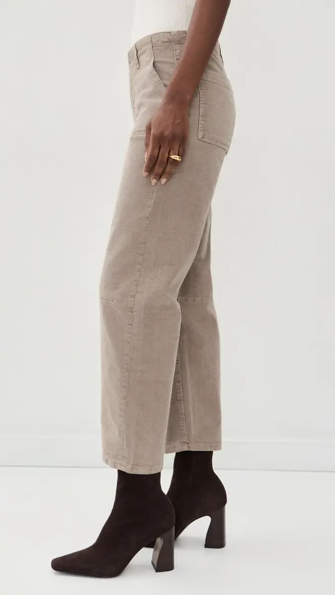 Le Jean Corduroy Utility Soft Barrel Pants | Thumbnail 4 Le Jean Corduroy Utility Soft Barrel Pants | Thumbnail 4