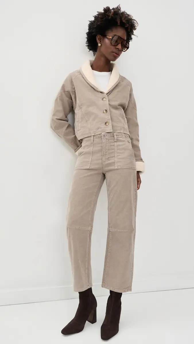 Le Jean Corduroy Utility Soft Barrel Pants | Thumbnail 5 Le Jean Corduroy Utility Soft Barrel Pants | Thumbnail 5