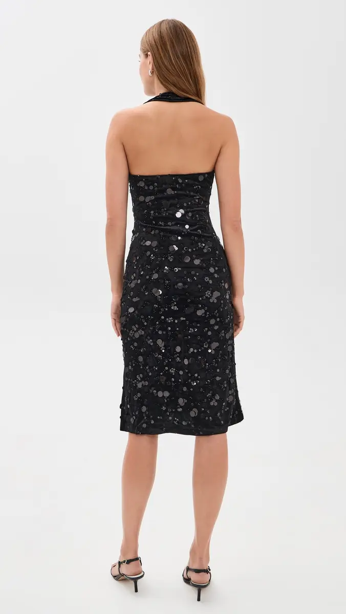 Bailey Rose Sequin Midi Dress | Thumbnail 3