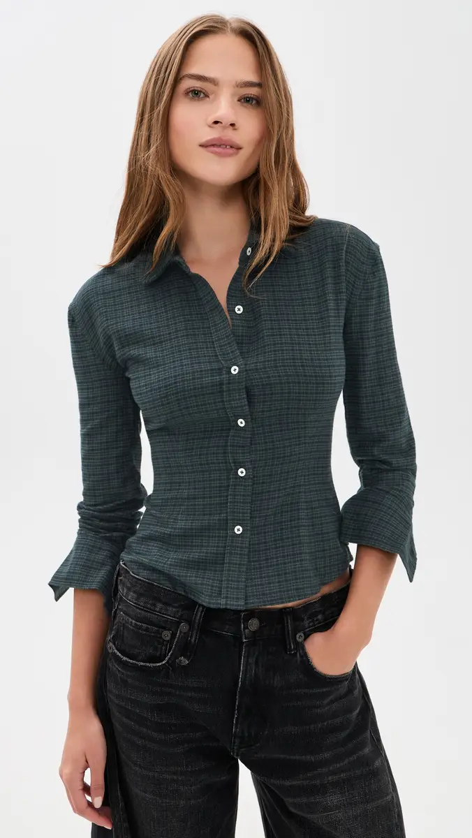 EB Denim Sedona Button Down Top | Thumbnail 2 EB Denim Sedona Button Down Top | Thumbnail 2