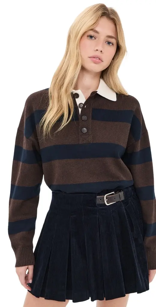 A. L.C. Alexa Polo Sweater