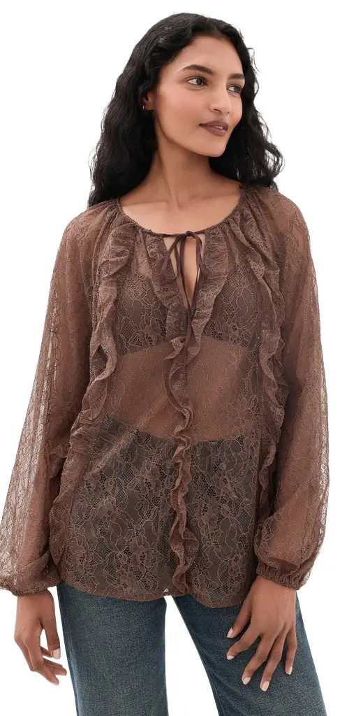 Secular Lace Blouse
