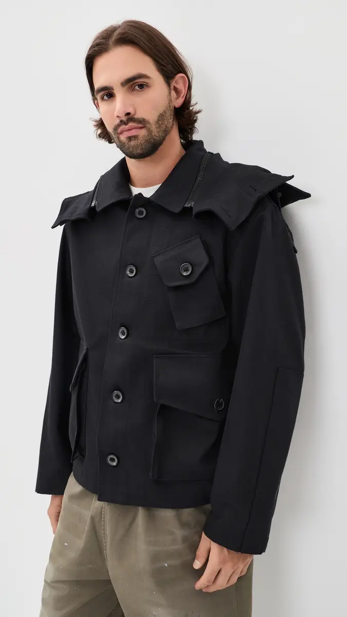 Y-3 Twill Utility Jacket | Thumbnail 2 Y-3 Twill Utility Jacket | Thumbnail 2