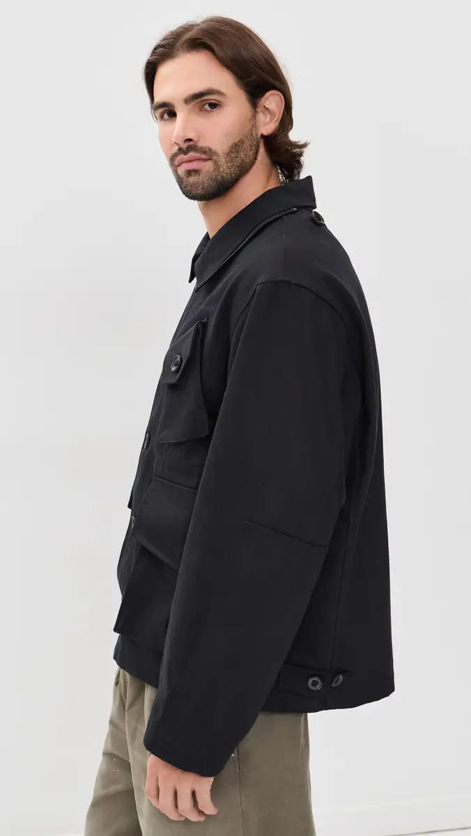 Y-3 Twill Utility Jacket | Thumbnail 4 Y-3 Twill Utility Jacket | Thumbnail 4