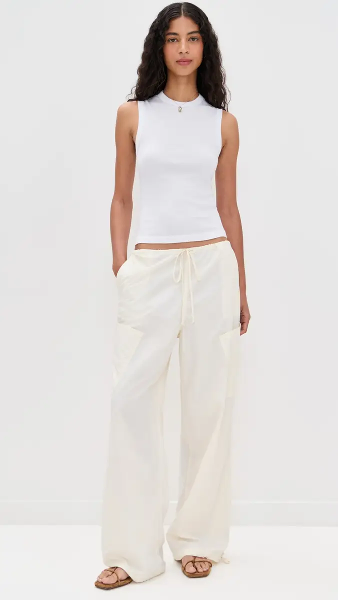 ENZA COSTA Supima Cotton New Classic Sleeveless Tee | Thumbnail 5 ENZA COSTA Supima Cotton New Classic Sleeveless Tee | Thumbnail 5