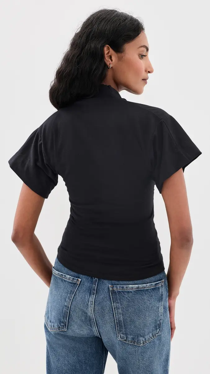 THE LINE BY K Penelope Twist Detail T-Shirt | Thumbnail 3 THE LINE BY K Penelope Twist Detail T-Shirt | Thumbnail 3