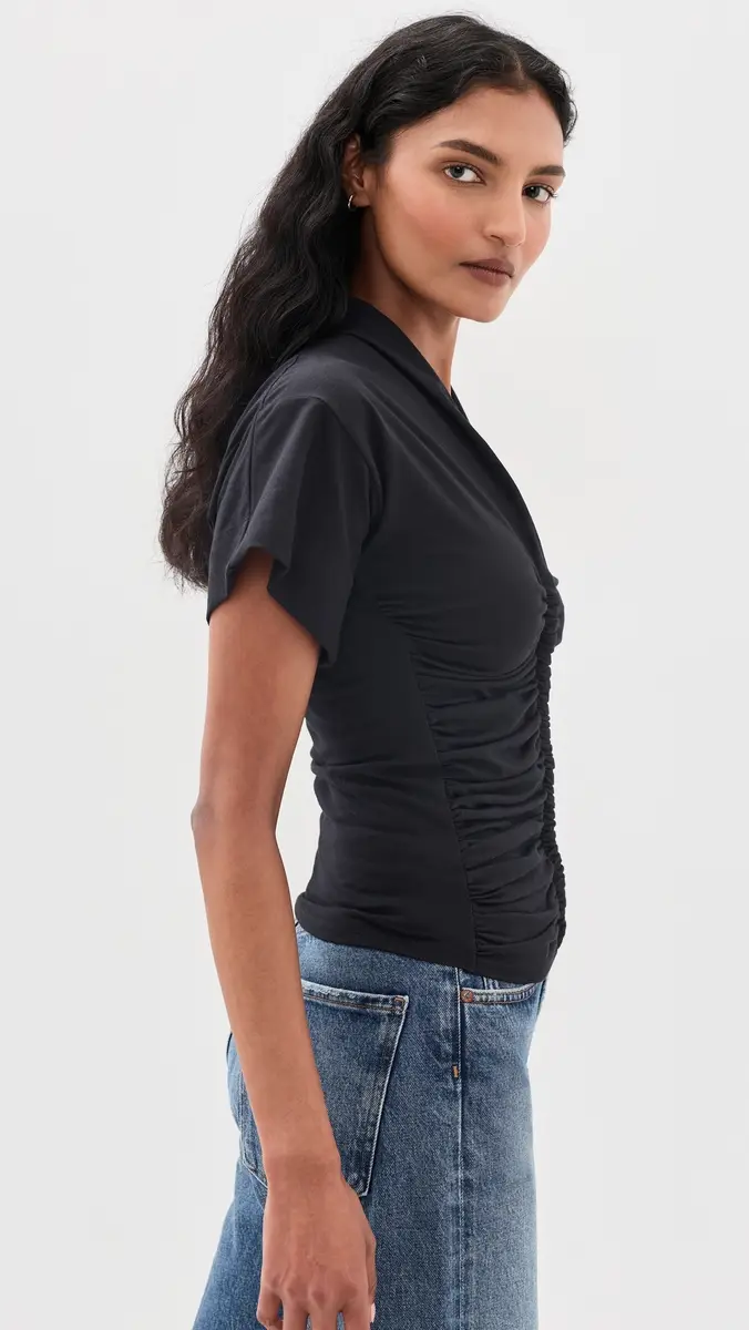 THE LINE BY K Penelope Twist Detail T-Shirt | Thumbnail 4 THE LINE BY K Penelope Twist Detail T-Shirt | Thumbnail 4