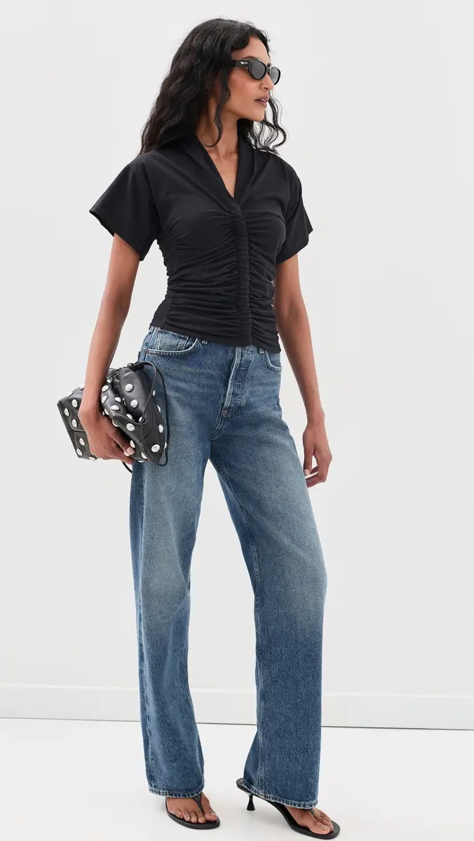 THE LINE BY K Penelope Twist Detail T-Shirt | Thumbnail 5 THE LINE BY K Penelope Twist Detail T-Shirt | Thumbnail 5