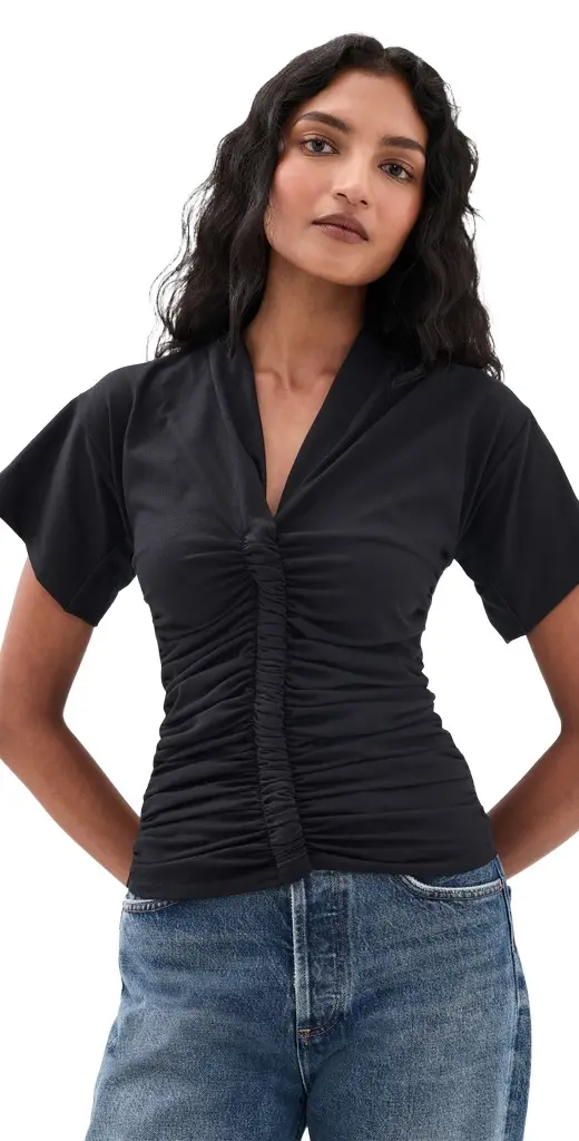 THE LINE BY K Penelope Twist Detail T-Shirt