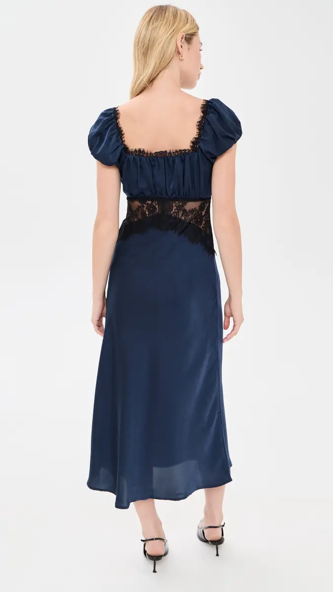 Wayf Mira Lace Trim Dress | Thumbnail 3 Wayf Mira Lace Trim Dress | Thumbnail 3