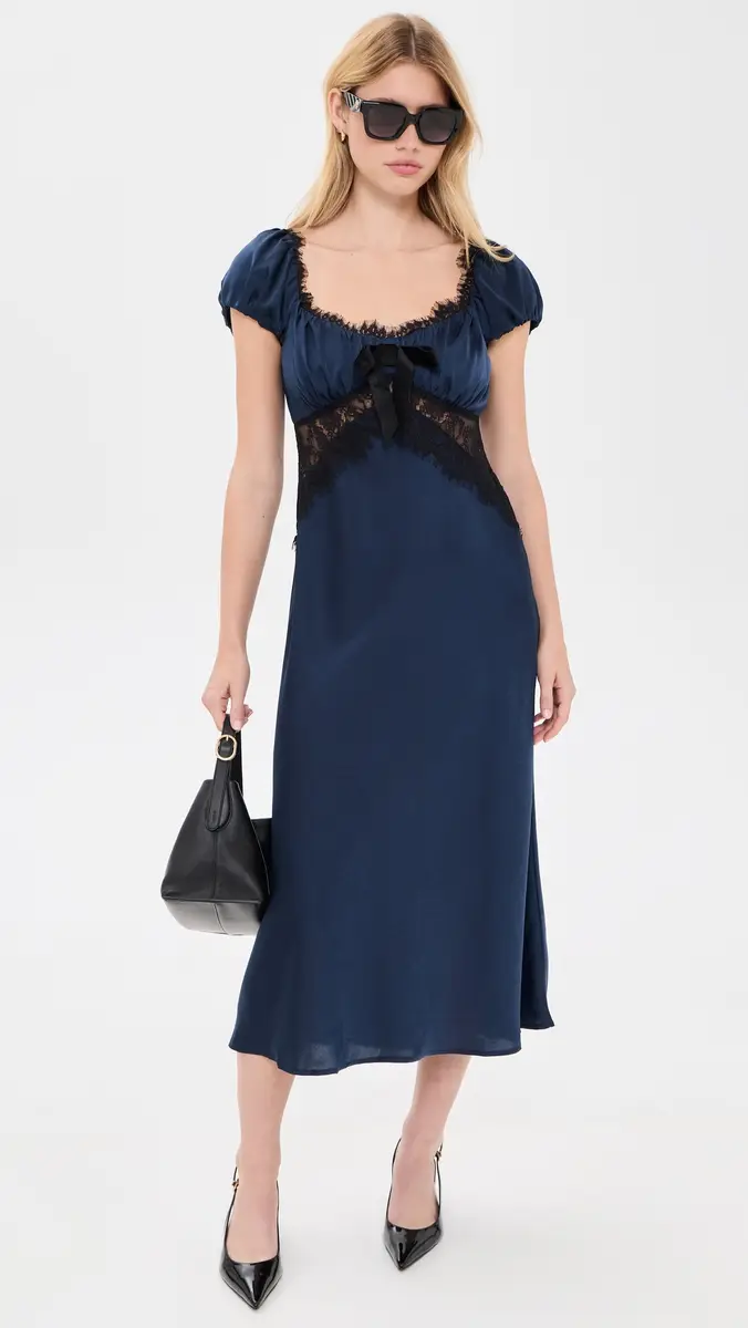 Wayf Mira Lace Trim Dress | Thumbnail 5 Wayf Mira Lace Trim Dress | Thumbnail 5