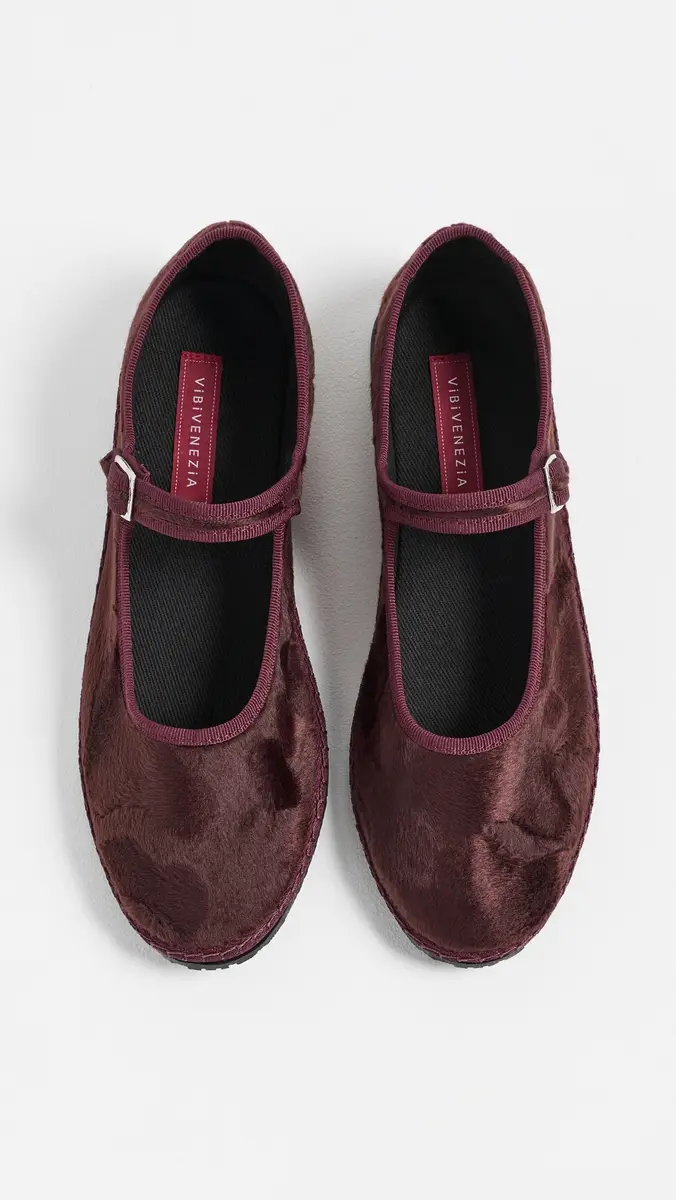 Vibi Venezia Faux Ponyhair Mary Jane Flats | Thumbnail 5