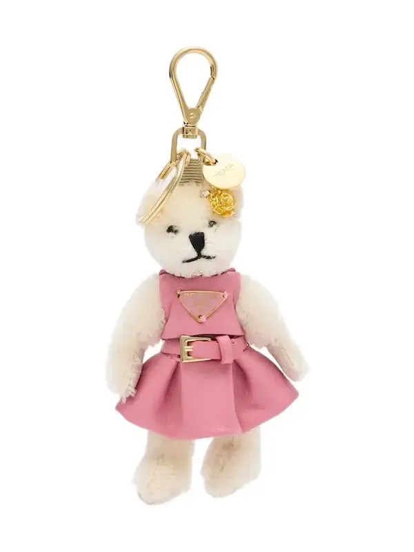 Teddy bag charm
