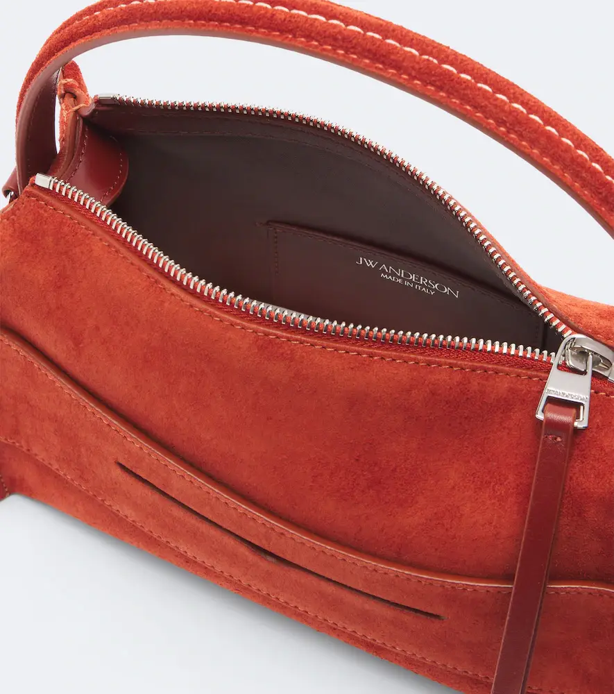JW Anderson Loafer Small suede top-handle bag | Thumbnail 2 JW Anderson Loafer Small suede top-handle bag | Thumbnail 2