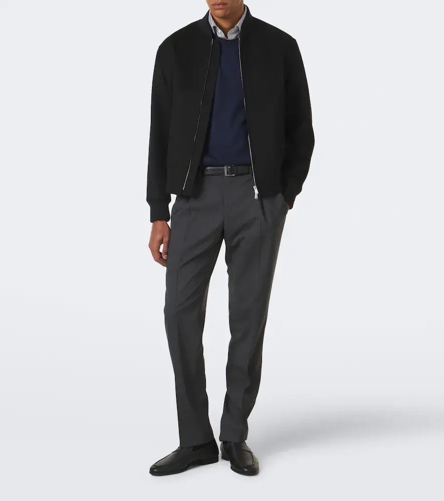 Canali Wool-blend slim pants | Thumbnail 5
