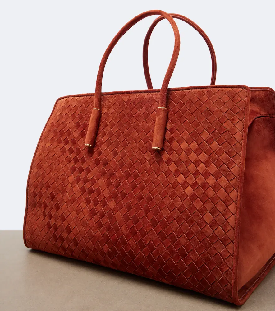 Bottega Veneta Barbara Large suede tote bag | Thumbnail 3