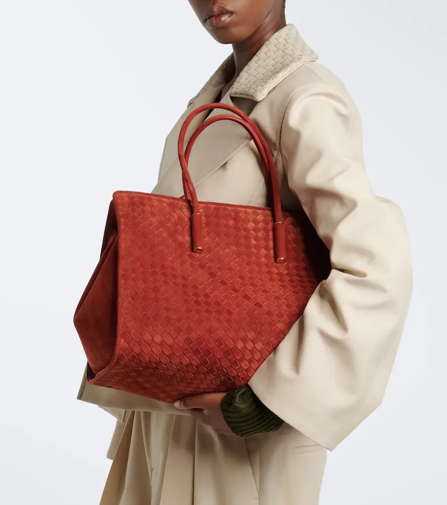 Bottega Veneta Barbara Large suede tote bag | Thumbnail 7