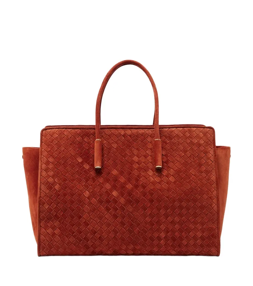 Barbara Large suede tote bag Barbara Large suede tote bag