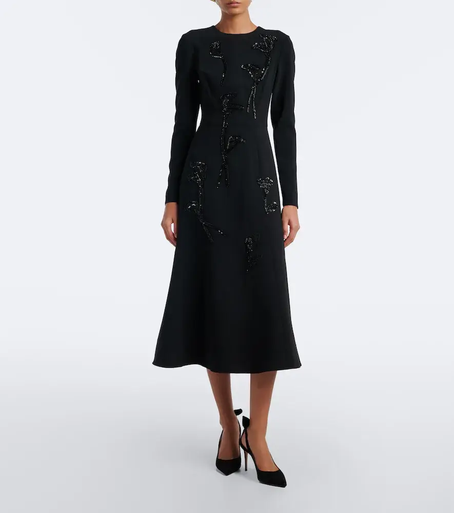 Carolina Herrera Embellished midi dress | Thumbnail 3