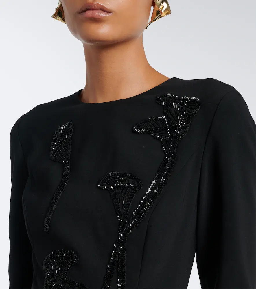 Carolina Herrera Embellished midi dress | Thumbnail 5