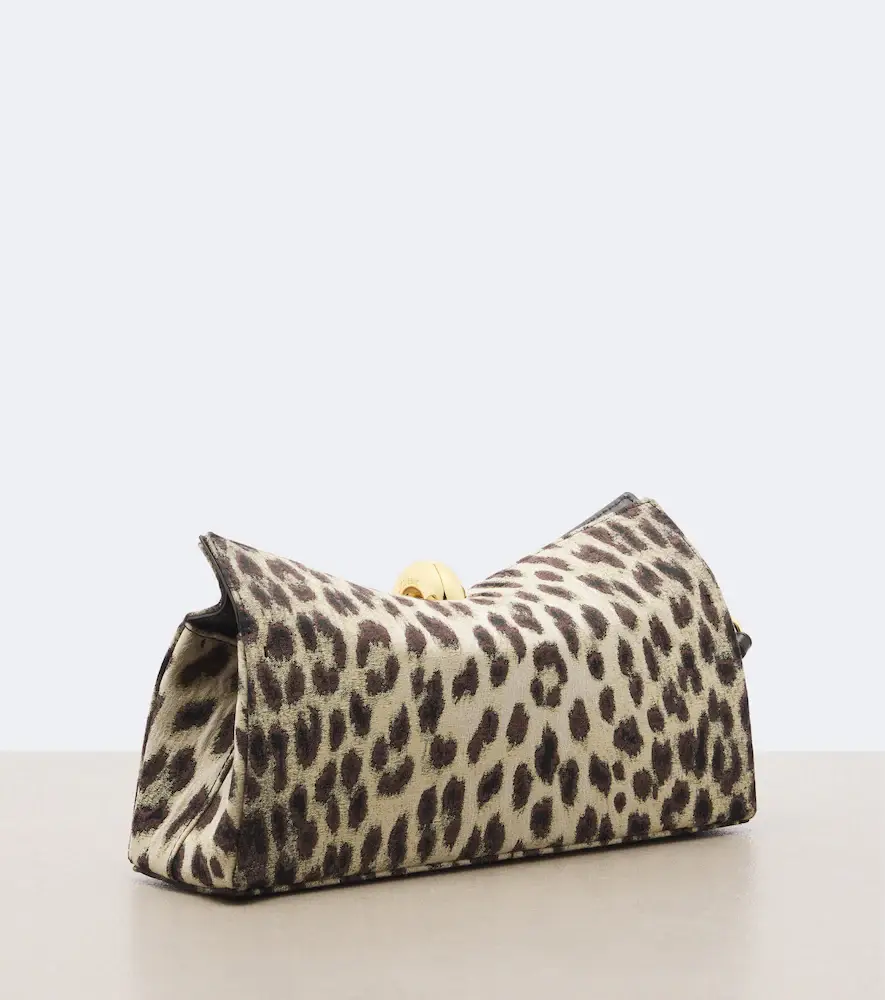 Jacquemus Valérie leopard-print canvas clutch | Thumbnail 2 Jacquemus Valérie leopard-print canvas clutch | Thumbnail 2