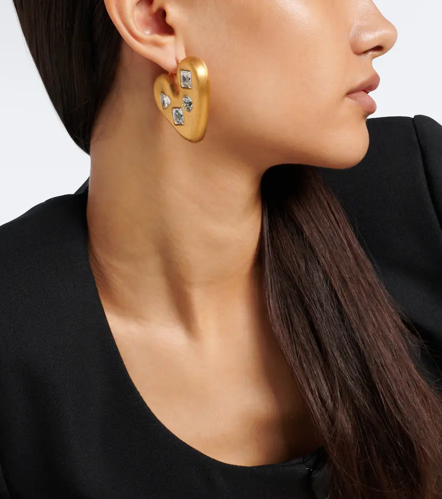 Jacquemus Coeur embellished earrings | Thumbnail 6 Jacquemus Coeur embellished earrings | Thumbnail 6