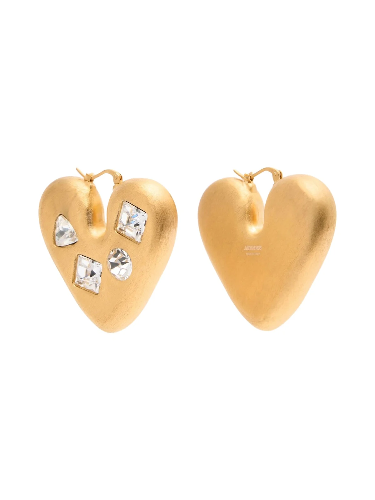 Jacquemus Coeur embellished earrings