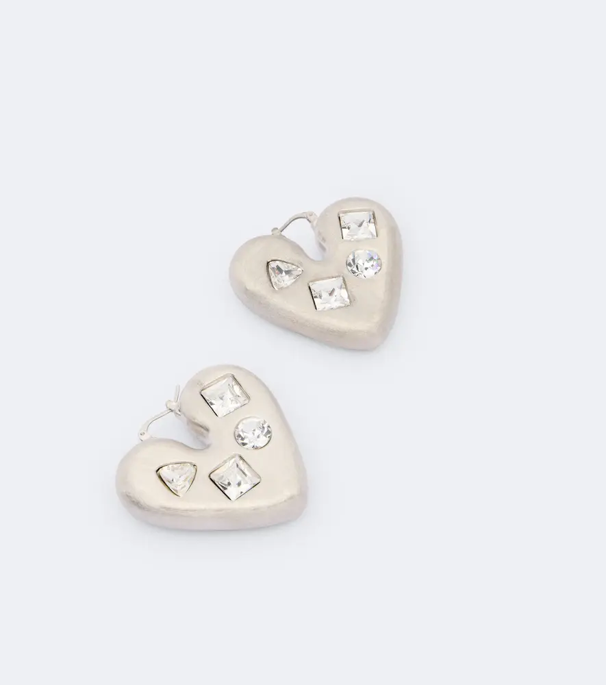 Jacquemus Coeur embellished earrings | Thumbnail 4 Jacquemus Coeur embellished earrings | Thumbnail 4