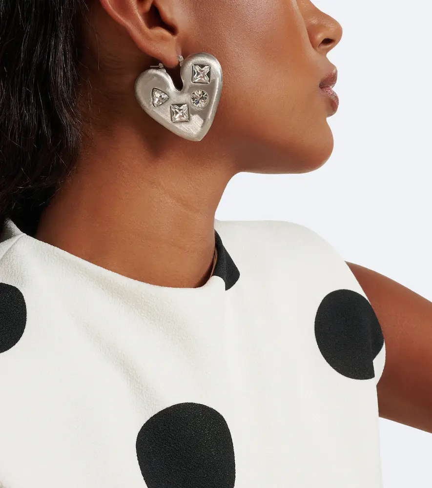 Jacquemus Coeur embellished earrings | Thumbnail 5 Jacquemus Coeur embellished earrings | Thumbnail 5