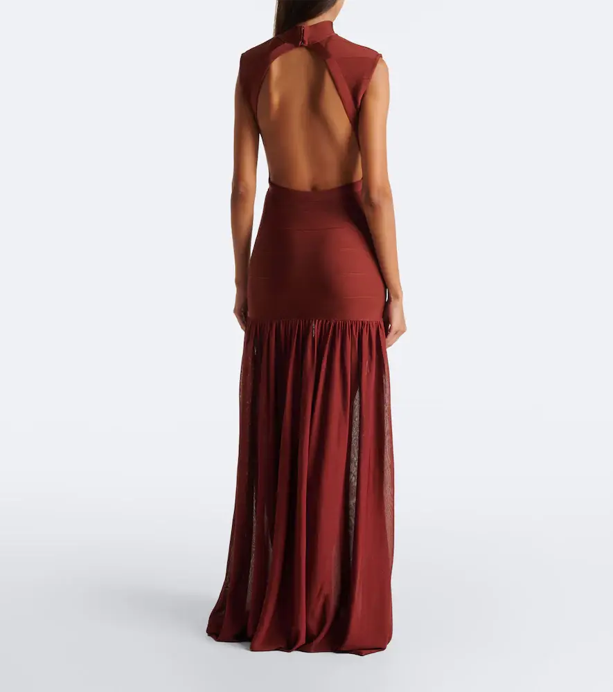 Retrofête Retrofête Zosima knitted gown | Thumbnail 4