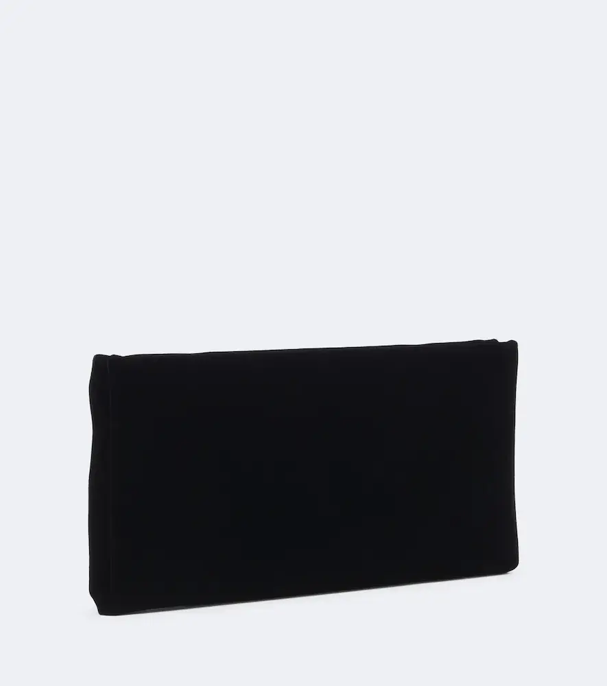Tom Ford Arc Small velvet clutch | Thumbnail 2 Tom Ford Arc Small velvet clutch | Thumbnail 2
