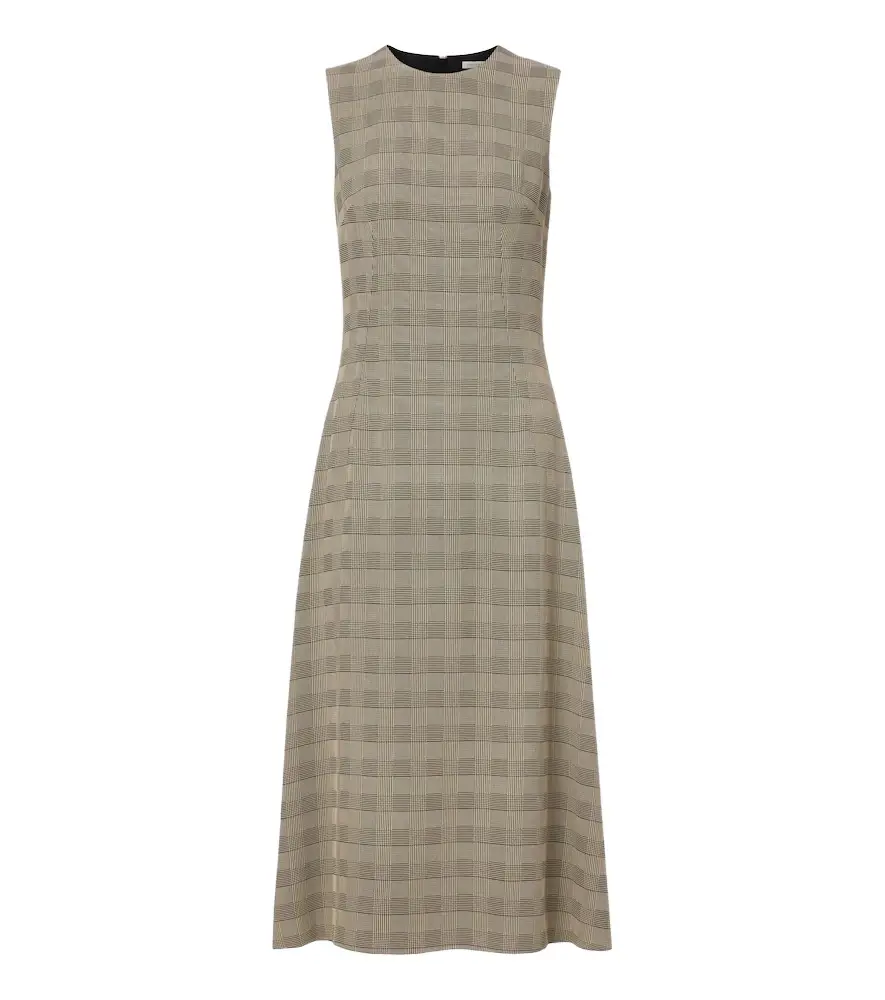 Rumi Prince of Wales check midi dress Rumi Prince of Wales check midi dress