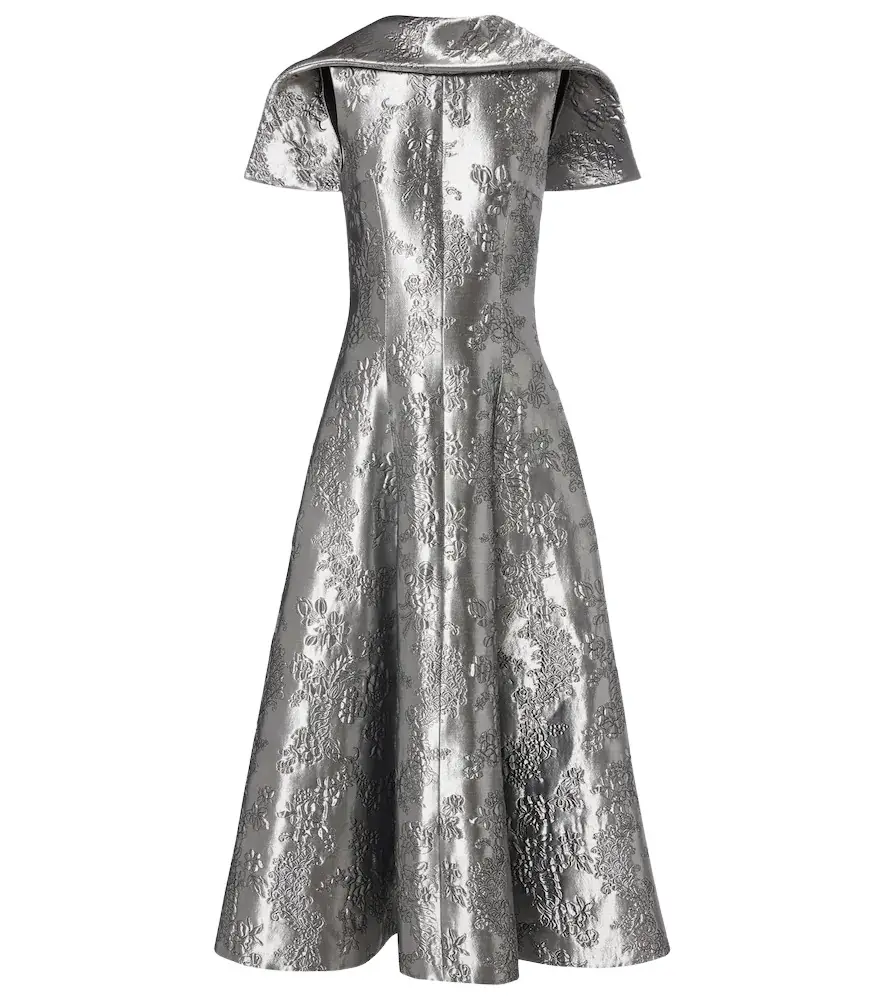 Harlow cloqué jacquard cocktail dress Harlow cloqué jacquard cocktail dress