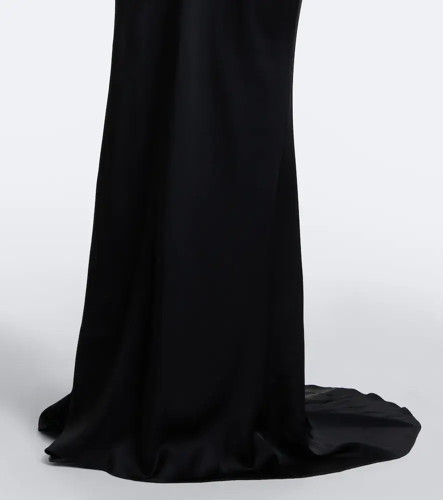 Stella McCartney Draped satin gown | Thumbnail 5 Stella McCartney Draped satin gown | Thumbnail 5