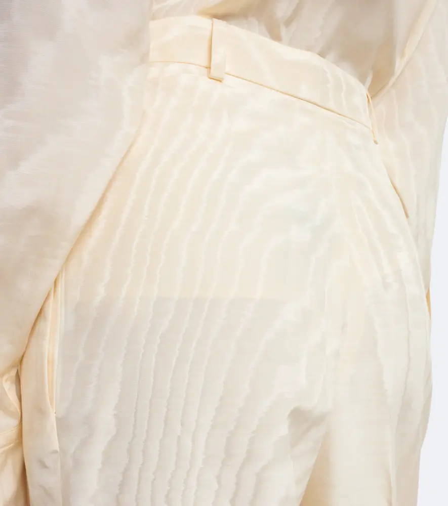Stella McCartney Pleated moiré pants | Thumbnail 5 Stella McCartney Pleated moiré pants | Thumbnail 5